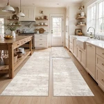 Youfortong Kitchen Rug Sets Of 3 - Non Slip Washable Mats Floor S.... Fixed Price $70.46.