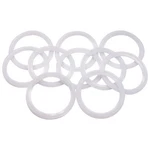 10 Pcs Qiimii White Silicon Tri Clamp Gasket For Clover Fittings 3" Inch. Fixed Price $25.58.