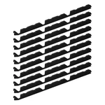 Superdi 12IN Outside - 12" Classic Ribbed Profile Foam 10PCS, Outer. Fixed Price $40.02.