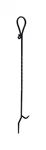 Panacea 15353 Twisted Steel Powder Coat Black Fireplace Poker 40 In.. Fixed Price $22.84.