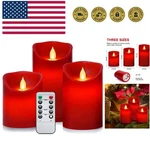 Flameless Battery Operated Led Candles, Remote Control Electric Realistic Can.... Fixed Price $37.99.