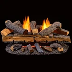Duluth Forge Ventless Fuel Gas Fireplace Log Set, 30IN. 33K Btu, T-stat Control. Fixed Price $389.99.