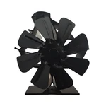 Melede 8-BLADE Heat Powered Stove Fan For Wood/log Small, Black. Fixed Price $33.11.