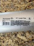 Duravent 3PVP-24 Pellet Pipe. Fixed Price $40.00.
