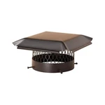 Draft King CBC10 Round Bolt On Black Galvanized Steel Single Flue Chimney Cap.... Fixed Price $170.23.