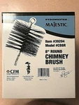 Majestic Pyromaster 8" Round Clay Stainless Chimney Item 39204 Model CB8R. Fixed Price $19.00.