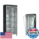 Zysuor Wire Shelving Cover Dustproof Waterproof For 36"X24"X72" Shelf Clear. Fixed Price $106.34.