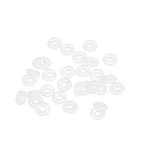 Uxcell Silicone O-ring 6MM Od 2MM Width Vmq Seal Rings Gasket White Pa.... Fixed Price $11.13.