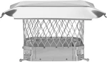 SS99U Bolt On Stainless Steel Single Flue Chimney Cap, X. Fixed Price $93.93.