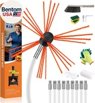 30 Feet Chimney Sweep Kit, Ergonomic Cleaning Extends Up To. Fixed Price $82.00.