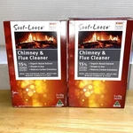 Lot Of 2 Soot-loose Chimney & Flue Cleaner By Fire Wise 3 X 50G Sachets. Fixed Price $17.95.
