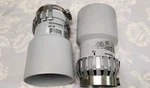 2X Duravent Polypro Gas Single Wall Reducers 3" To Dia 3PPS-R2L W/ Clamp. Fixed Price $61.99.