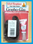 Rutland Grapho-glas Stove Gasket Kit Black 1/2" X 7' Free Usa Shipping! #96N-6. Fixed Price $17.99.