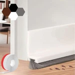 Jnekwoz 39-INCH Door Draft Stopper With Brush Adhesive Weather White. Fixed Price $16.65.