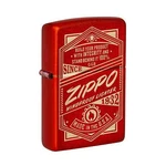 Zippo Pocket Lighter Metallic Red It Works Design Brass Material Windproof 48620. Fixed Price $26.73.