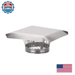 Hy-c LC7 Round Stainless Steel Clamp On Single Flue Liner Chimney Cap Inch. Fixed Price $154.81.