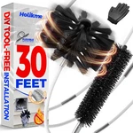 Holikme 30FT Dryer Vent Cleaner Kit W/ Drill Attachment, Flexible Lint Brush. Fixed Price $40.14.