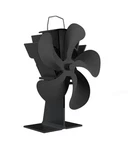 Wood Fan, 5 Blade Fireplace For Burning Stove, Heat Powered. Fixed Price $33.96.