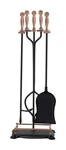 Panacea 15006 Antique Brass Fireplace Metal Tool Set. Fixed Price $79.88.