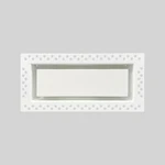 Ddpow Flush Cover Inch For Drywall Vent, Metal 4X10, White. Fixed Price $36.66.