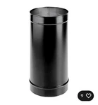 Duravent 6DBK-24 Durablack Galvanized Steel Stove Pipe In. X. Fixed Price $25.00.
