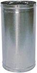 Fmi Comfort Flame, Section Of Double Wall Wood Burning Chimney 24-8DM. Fixed Price $42.95.