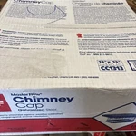 Gaf Master Flow Galvanized Steel Fixed Chimney Cap CC1313 In. Black. Fixed Price $24.99.