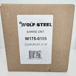 Napoleon Wolf Steel Coupler Kit For Flexible Direct Vent / 8IN W175-0196 New!!. Fixed Price $62.99.