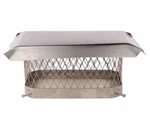 Master Flow 9 In. 13 Galvanized Steel Fixed Chimney Cap Silver. Fixed Price $60.29.