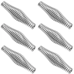 6PCS Stainless Steel Bbq Spring Handles 4.4-INCH Long Heavy Duty For Wood Sto.... Fixed Price $23.72.