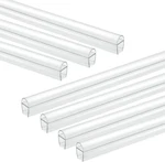 Door Seal, 118 Inch (16.9" X 7 Pcs) Shower Strip For 3/8"(10MM) Glass. Fixed Price $29.97.