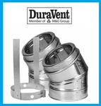 Duravent 6" Duratech Degree Stainless Steel Elbow Kit #6DT-E30KSS New!. Fixed Price $599.99.