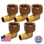 QGTM3434-5 Pex Barb Fip 90 Degree Swivel Elbow Pipe. Fixed Price $69.09.