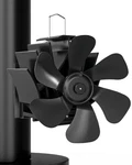 Hidalife Heat Powered Wood Stove Fan, 6 Blades, Non-electric, Silent. Fixed Price $39.93.