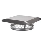 LC14 Round Stainless Steel Clamp On Single Flue Liner Chimney Cap, Inch, G.... Fixed Price $189.49.