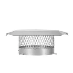 12 In. Round Bolt-on Single Flue Chimney Cap Top Mount Circle Stainless Steel. Fixed Price $106.09.
