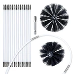 Hoklnuse Dryer Vent Cleaner Kit Chimney Sweep Cleaning Tools Pellet Stove Cle.... Fixed Price $52.99.