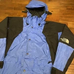 Vtg North Face Gore-tex Mountain Light Jacket Mens Usa Royal Blue Ladder Locks. Fixed Price $79.95.
