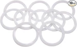 10 Pcs White Silicon Tri Clamp Gasket For Clover Fittings 3" Inch). Fixed Price $22.14.