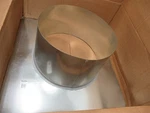 Duravent 16BVFF, 16" Round B-vent Tall Cone, Flat Flashing. Fixed Price $200.00.