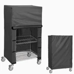 Heavy Duty Wire Rack Cover, Fits 33" X12.6 72" H, Waterproof Dust Shelv.... Fixed Price $50.19.