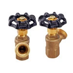 Midline Valve Boiler Drain With Stuffing Box 1/2"IN Fip 3/4"IN Mht Brass. Fixed Price $15.99.