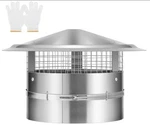 Vivohome 8" Cone Chimney Cap. Fixed Price $25.99.