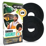 Gasket For Big Green Egg S-m 2-PACK X 5 Ft Smoker S/m Bge,. Fixed Price $31.90.