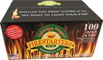 Lightning Nuggets N100SEB Super Economy Box Fire Starter Tan Brown, Count. Fixed Price $25.60.