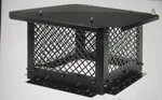 Hahaemall Chimney Cap Black Base 14" Top 20"X20" See Pictures. Fixed Price $60.00.