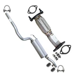 Stainless Steel Front Pipe & Resonator Exhaust Kit Fits 2005-07 Ford Focus 2.0L. Fixed Price $178.81.