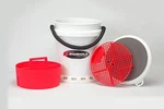 Shurhold Ind 5 Gallon White Bucket Kit + Base- 2463. Fixed Price $83.69.