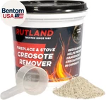 Rutland Creosote Remover, Fireplace, Wood Stove & Chimney Cleaner, 2 Lb Tub. Fixed Price $28.57.