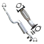 Stainless Steel Front Pipe & Resonator Exhaust Kit Fits: 2005-07 Ford Focus 2.0L. Fixed Price $178.81.